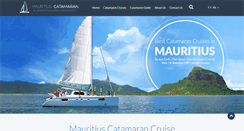 Desktop Screenshot of mauritiuscatamaran.com